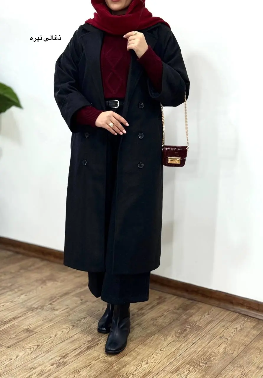 پالتو فوتر بلند آستردار آیسو دلبر 1